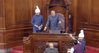 AAP MP Sanjay Singh suspended from Rajya Sabha