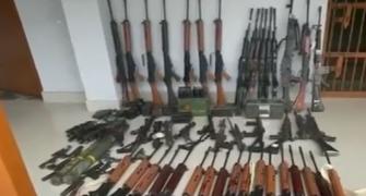Over 140 weapons surrendered in Manipur after Shah's appeal