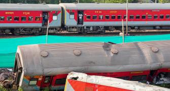 After horrific crash, another train derails in Odisha