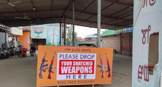Manipur: 130 snatched weapons deposited in 'dropbox'