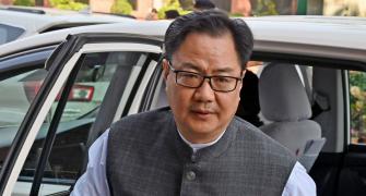 Rijiju moved out of law ministry, given earth sciences