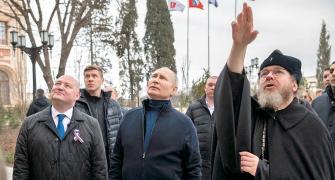 When Vladimir Putin visited Ukraine