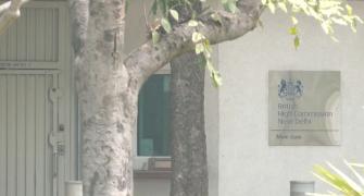 Extra barricades outside UK High Commission removed