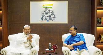 'Semi-final for 2024 polls': Nitish backs Kejriwal