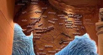 Twitterati rave over 'Akhand Bharat' mural in new Parl