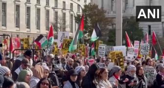 Gaza war: Pro-Palestine protesters storm US streets