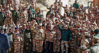 My Diwali is where you are: Modi to soldiers in HP