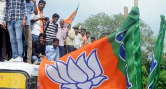 Denied party ticket, Rajasthan BJP leaders protest