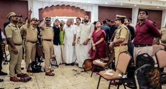 Pinarayi, Union minister in war of words over blasts