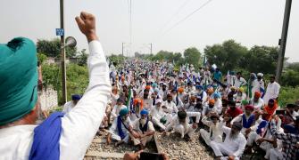 91 trains hit as Punjab farmers squat on rail tracks