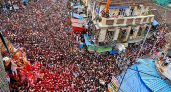 PIX: Mumbai bids farewell to Bappa