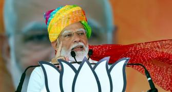 BJP banks on 'Modi magic' to tide over Rajput ire