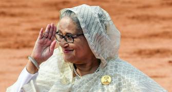 When will Hasina leave India? Don't know, says MEA