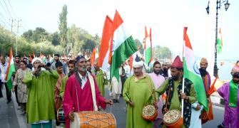 Srinagar's Grand Tiranga Rally