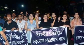 Guv calls emergency meet as Bengal women hit streets