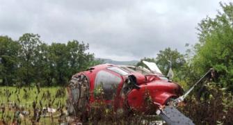 Helicopter with 4 onboard crashes in Pune