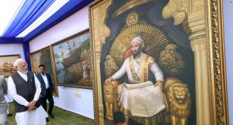 I apologise: Modi on Shivaji statue, mentions Savarkar