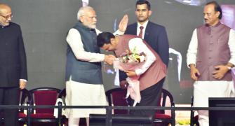 A Pat For Fadnavis From Modi