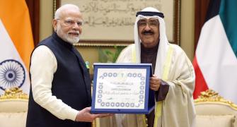 Modi receives Kuwait's highest honour