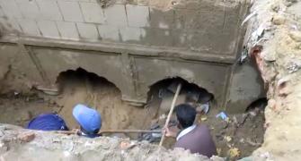 Another ancient well with clean water found in Sambhal