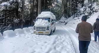 It's A White Christmas In Uttarkashi