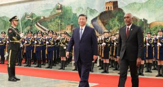 On India-Maldives row, China says it firmly...