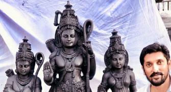 Ram Lalla sculptor braved eye injury for perfect idol
