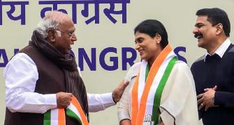 YS Sharmila appointed Congress president of Andhra