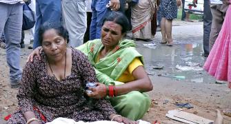 UP stampede: 'Haven't told him his kids are dead'