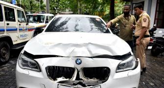 2 arrested after BMW knocks down woman in Mumbai