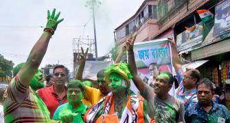 TMC eyes big win in Bengal, BJP leads on just 10 seats
