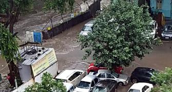 Waterlogging in Pune after 65 mm downpour in 2 hours