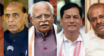 7 former CMs join Modi's council of ministers