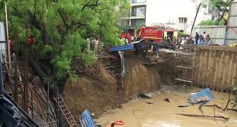 3 dead in wall collapse, Delhi rain toll rises to 8