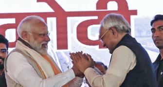 Will be with NDA forever, Nitish tells Modi in Bihar