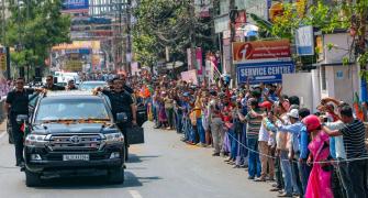 Modi meets women from Sandeshkhali, slams TMC