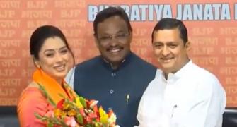 Actor Rupali Ganguly joins BJP