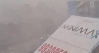 3 killed, many trapped after billboard falls in Mumbai