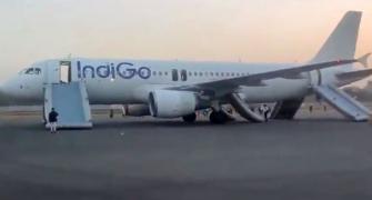 SEE: Dramatics scenes at Delhi airport after bomb scare