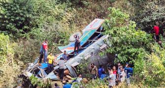 36 dead as overcrowded bus falls into gorge in Almora