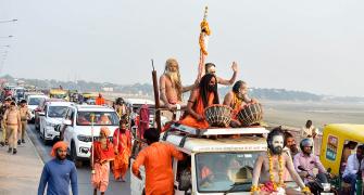 Ahead Of Kumbh 2025, Sadhus' Rally