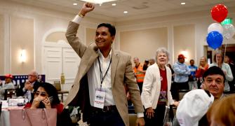 Desi Cheers For Trump!