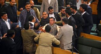 High Drama In J&K Assembly