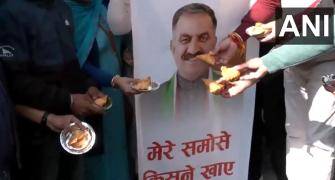 Cong vs BJP in Himachal over CM's 'missing samosas'