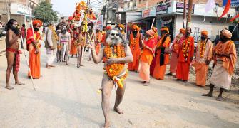 Sadhus Head to Kumbh Mela