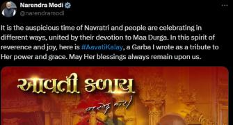 LISTEN: Modi pens garba song praising Goddess Durga