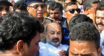 Union minister Bandi Sanjay detained in Hyderabad