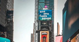 It's Early Diwali At Times Square