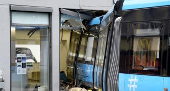 When A Tram Crashes Into A Building...