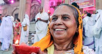 Diya Diwali For Vrindavan's Widows